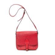 Pre-owned Leather louis-vuitton-bags Louis Vuitton Vintage , Red , Dam...