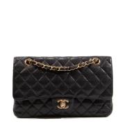 Pre-owned Fabric chanel-bags Chanel Vintage , Black , Dames