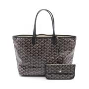 Pre-owned Canvas handbags Goyard Vintage , Black , Dames