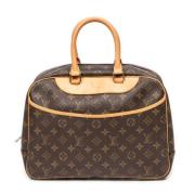 Pre-owned Canvas handbags Louis Vuitton Vintage , Brown , Dames