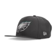 Philadelphia Eagles Grafiet Snapback Hoed New Era , Gray , Unisex