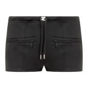 Casual Shorts Courrèges , Black , Dames