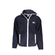 Blauwe Heren Hoodie Sportieve Chic Tommy Hilfiger , Blue , Heren