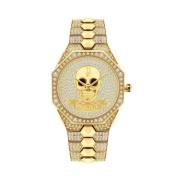 Gouden Dames Quartz Analoog Horloge Police , Yellow , Dames