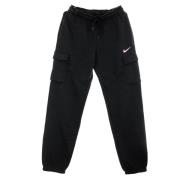 Fleece Cargo Trainingsbroek Nike , Black , Dames