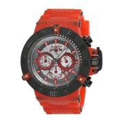 Subaqua Anatomic Heren Quartz Horloge Invicta Watches , Red , Heren