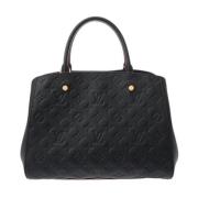 Pre-owned Leather louis-vuitton-bags Louis Vuitton Vintage , Black , D...