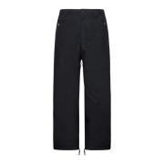 Zwarte Ski Ripstop Nylon Broek Balenciaga , Black , Heren