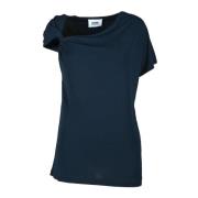 Viscose Top Alpha Studio , Blue , Dames