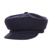 Wol Spitfire Navy Flat Cap Hoed Kangol , Blue , Heren