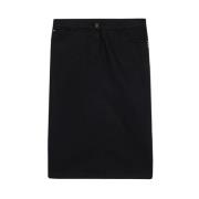 Elegante Zwarte Rok Eliot Marina Rinaldi , Black , Dames