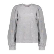 Geborduurde Klavertjes Sweater Geisha , Gray , Dames