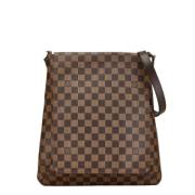 Pre-owned Leather louis-vuitton-bags Louis Vuitton Vintage , Brown , D...