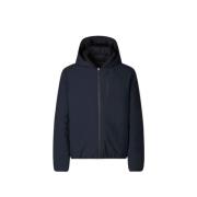 Omkeerbare Hoodie Jas Blauw Save The Duck , Blue , Heren