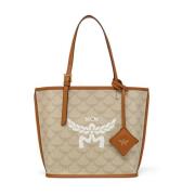 Hemel Shopper in Lauretos MCM , Beige , Dames