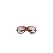 Pre-owned Plastic sunglasses Bvlgari Vintage , Brown , Dames