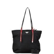 Pre-owned Leather prada-bags Prada Vintage , Black , Dames