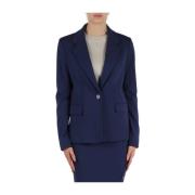 Blauwe Anna Dames Blazer Guess , Blue , Dames