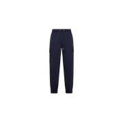 Cargo Katoenen Joggingbroek Sun68 , Blue , Heren