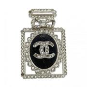 Pre-owned Metal chanel-jewelry Chanel Vintage , Black , Dames