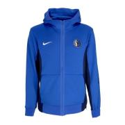 Dallas Mavericks Full-Zip Hoodie Nike , Blue , Heren