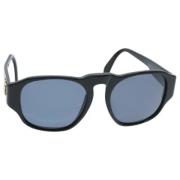 Pre-owned Plastic sunglasses Chanel Vintage , Black , Dames