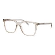 Slanke Optische Bril Saint Laurent , Beige , Dames