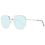 Roségouden Aviator Zonnebril Tommy Hilfiger , Yellow , Dames