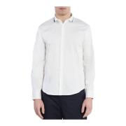 Katoenen Overhemd Lange Mouwen Armani Exchange , White , Heren