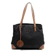 Pre-owned Fabric totes Prada Vintage , Black , Dames