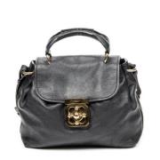 Pre-owned Leather handbags Chloé Pre-owned , Black , Dames