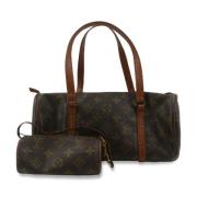 Pre-owned Canvas louis-vuitton-bags Louis Vuitton Vintage , Brown , Da...