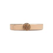 Kristalversierde Beige Riem Tory Burch , Beige , Dames