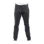 Slim Fit Gabardine Jeans Roy Roger's , Gray , Heren