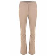 Elastische Band Basic Broek DNM Pure , Beige , Dames