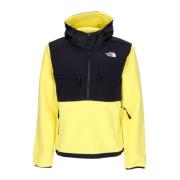 Gele Staart Fleece Anorak Jas The North Face , Yellow , Heren