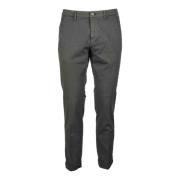 Katoen Lycra Broek Mason's , Gray , Heren