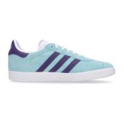 Heldere Aqua Sneaker Gazelle Paars Wit Adidas , Multicolor , Heren