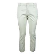 Lyocell Elastaan Broek Mason's , Green , Dames