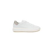 Big Boy Leren Sneaker Sun68 , White , Heren