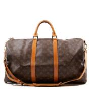 Pre-owned Canvas louis-vuitton-bags Louis Vuitton Vintage , Brown , Da...