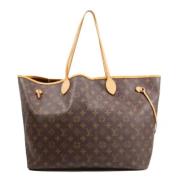 Pre-owned Canvas shoulder-bags Louis Vuitton Vintage , Brown , Dames