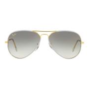 Rb3025 Zonnebril Aviator Full Color Legend Gepolariseerd Ray-Ban , Gra...