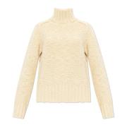 Wollen trui Jil Sander , Beige , Dames