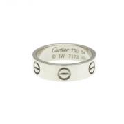 Pre-owned White Gold rings Cartier Vintage , Gray , Dames