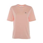 Comfortabel en stijlvol dames T-shirt in prachtig roze Lacoste , Pink ...