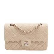 Pre-owned Fabric chanel-bags Chanel Vintage , Gray , Dames