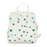 Witte Rugzak met Verstelbare Banden Desigual , White , Dames