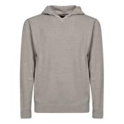 Merino Cashmere Hoodie Zand Daniele Fiesoli , Beige , Heren