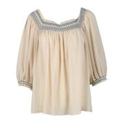 Top See by Chloé , Beige , Dames